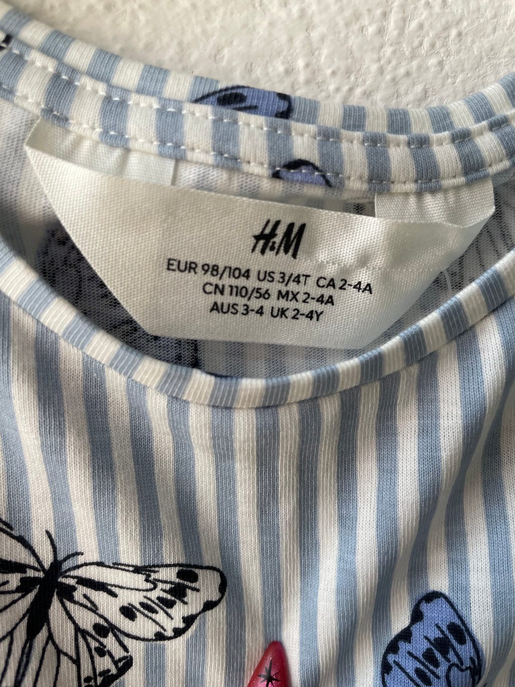 Playera Niña H&M 4-6a