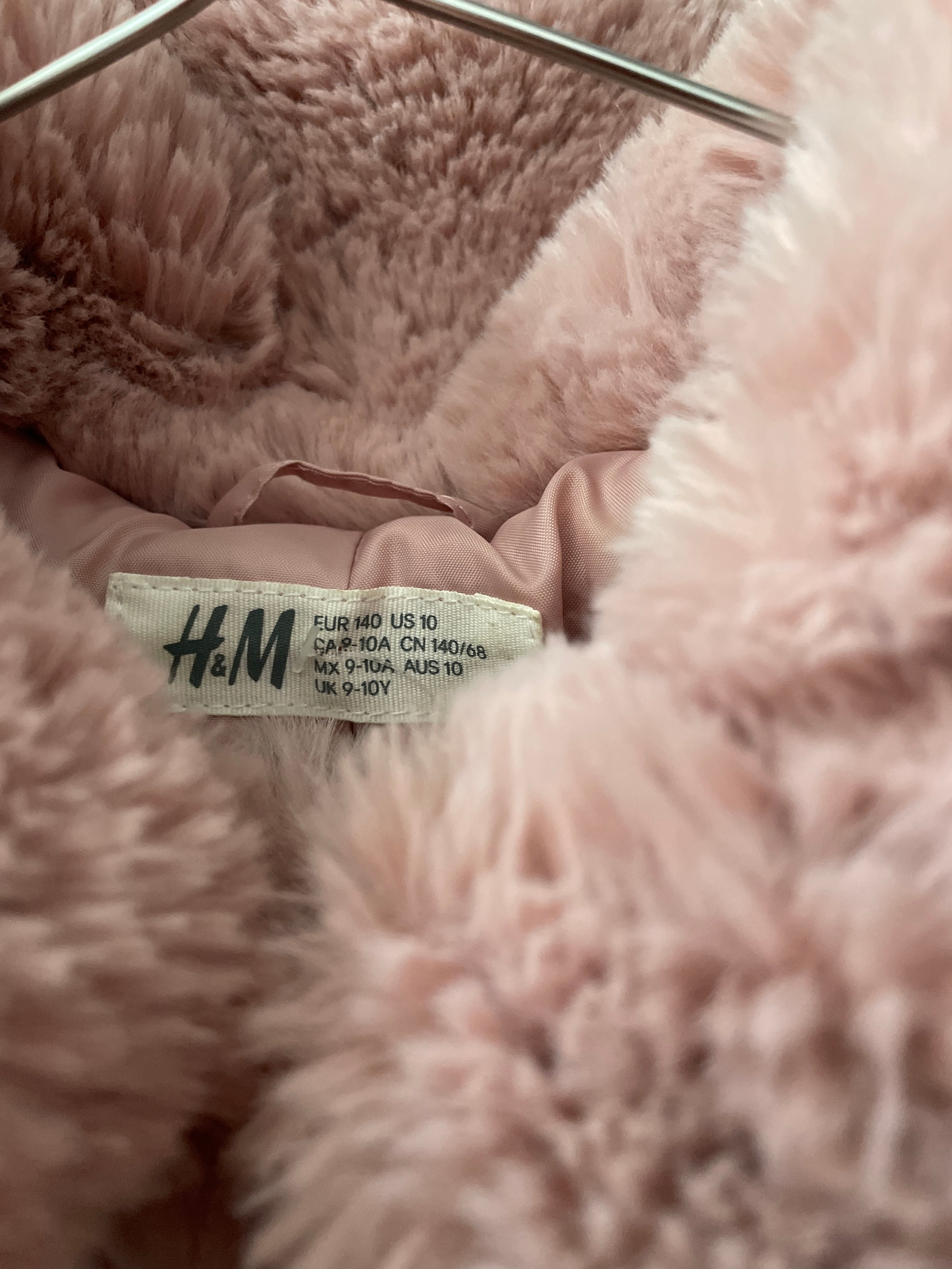 Abrigo H&M niña talla 9/10