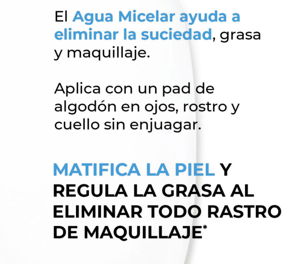 Agua Micelar Desmaquillante Purificante